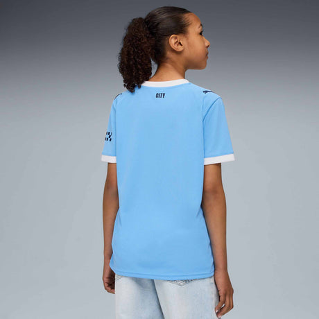 Maillot Manchester City FC 2025/26 enfant - Team Light Blue / PUMA White
