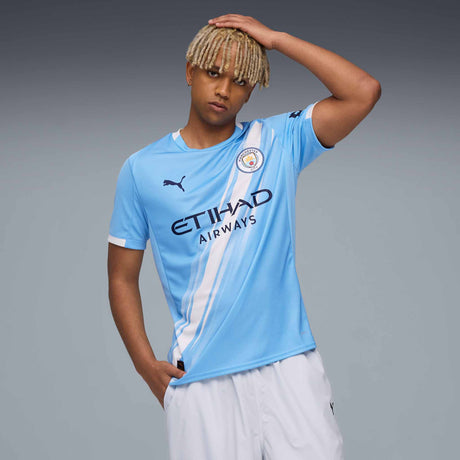 Maillot Manchester City FC 2025/26 - Team Light Blue / PUMA White