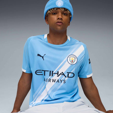 Maillot Manchester City FC 2025/26 - Team Light Blue / PUMA White