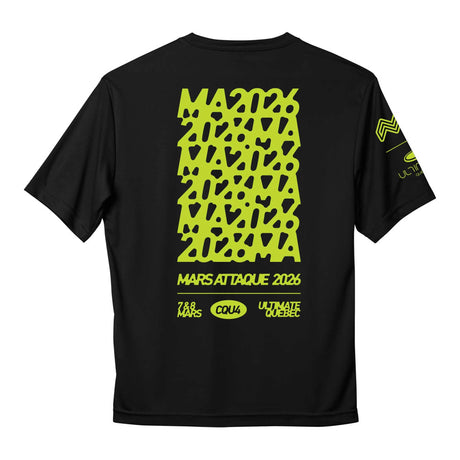 T-shirt manches courtes Mars Attaque 2026