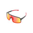 Marsquest Model S Running Sunglasses - Carbon Black / Ruby