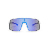 Marsquest Model S Running Sunglasses - Silver / Navy Blue
