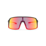 Marsquest Model S Running Sunglasses - Carbon Black / Ruby