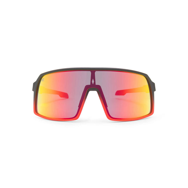 Marsquest Model S Running Sunglasses - Carbon Black / Ruby