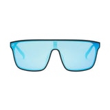 Marsquest Model X Running Sunglasses - Carbon Black / Blue