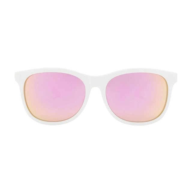 Marsquest Momentum Running Sunglasses - White / Pink