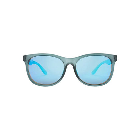 Marsquest Momentum Running Sunglasses - Ice Black / Neon Blue