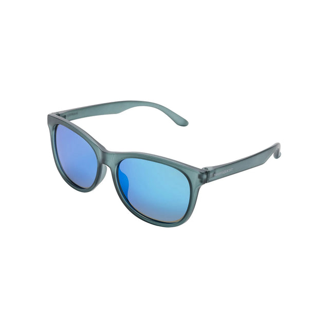 Marsquest Momentum Running Sunglasses - Ice Black / Neon Blue