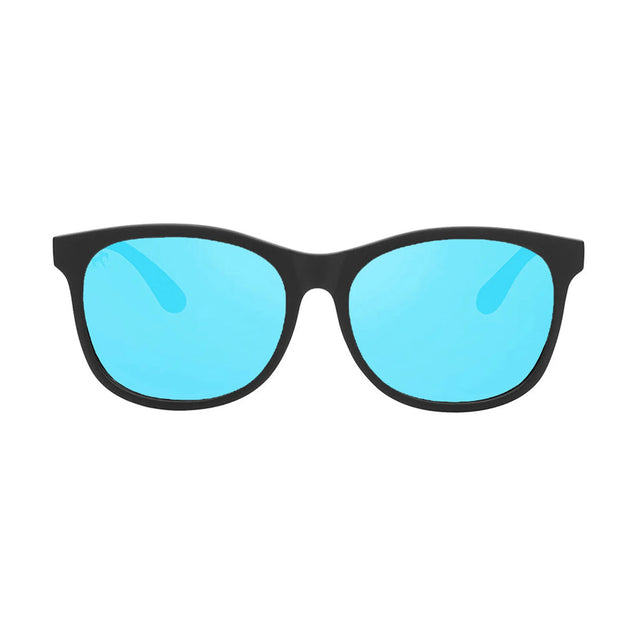 Marsquest Momentum Running Sunglasses - Ice Black / Neon Blue