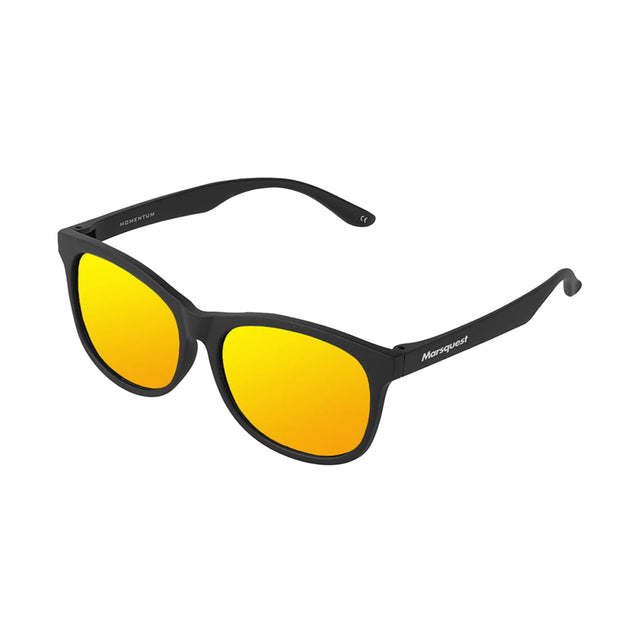 Marsquest Momentum Running Sunglasses - Carbon Black / Gold