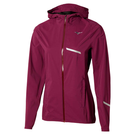Mizuno 20K ER manteau imperméable de course à pied pour femme - Dark Purple