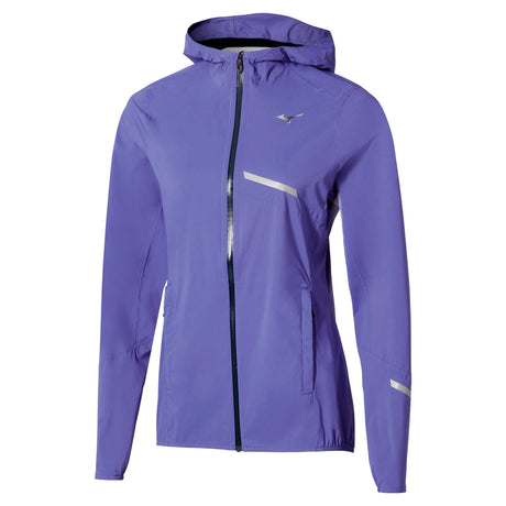 Mizuno 20K ER manteau imperméable de course à pied pour femme - Iris Bloom
