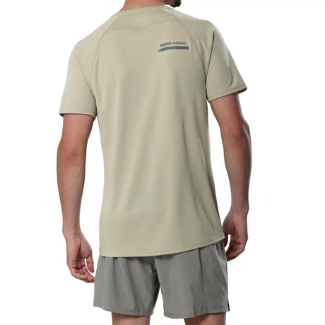 Mizuno DryAeroFlow T-shirt de course à pied pour homme - Elm
