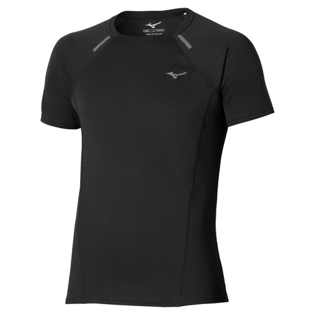 Mizuno DryAeroFlow T-shirt de course à pied pour homme - Noir