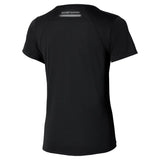 Mizuno DryAeroFlow T-shirt de course à pied pour femme - Noir