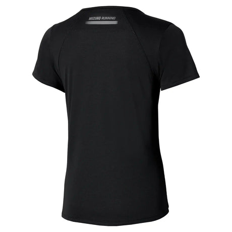 Mizuno DryAeroFlow T-shirt de course à pied pour femme - Noir
