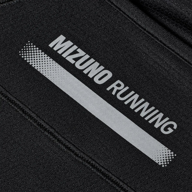 Mizuno DryAeroFlow T-shirt de course à pied pour femme - Noir