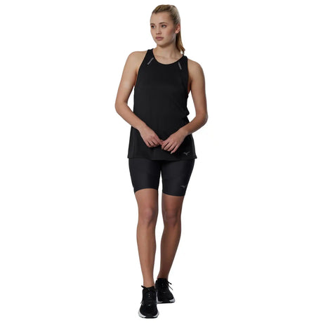 Mizuno DryAeroFlow camisole de course à pied pour femme - Noir