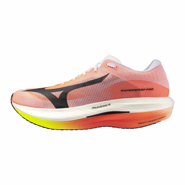 Mizuno Hyperwarp Pro Unisex Carbon Plate Running Shoes - White / Black