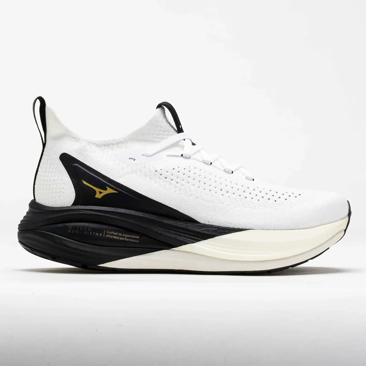 Mizuno Neo Vista 2 Origami chaussures de course à pied unisexes - Blanc / Noir