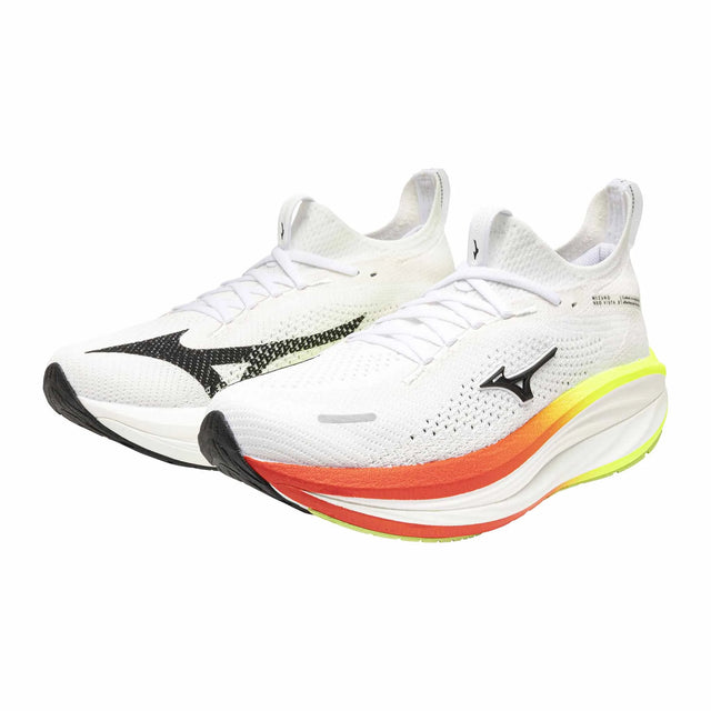 Mizuno Neo Vista 3 Men's Running Shoes - White / Black