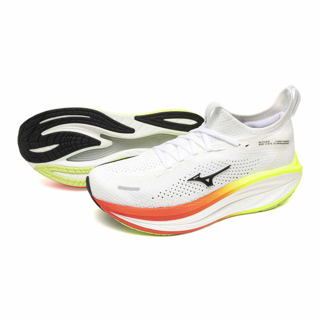 Mizuno Neo Vista 3 Men's Running Shoes - White / Black