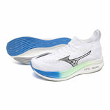 Mizuno Neo Zen Men's Running Shoes - White / Frontier Blue