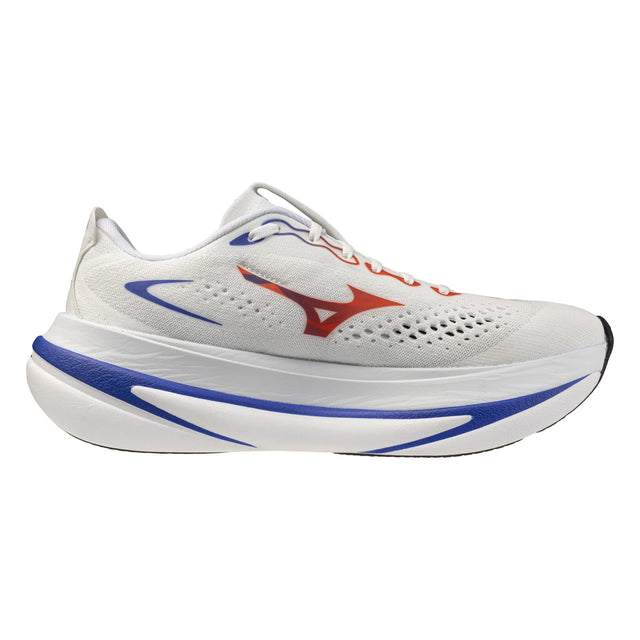 Mizuno Sky Prime chaussure de course à pied pour homme, coloris White / Orange.com — vue 3