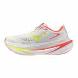 Mizuno Sky Prime chaussure de course à pied pour femme, coloris White / Lime Pulp — image principale