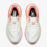 Mizuno Sky Prime chaussure de course à pied pour femme, coloris White / Lime Pulp — vue 2