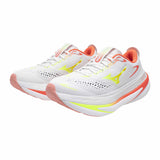 Mizuno Sky Prime chaussure de course à pied pour femme, coloris White / Lime Pulp — vue 9