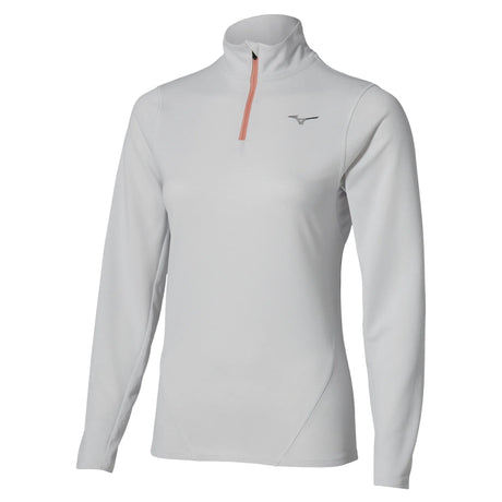 Mizuno Thermal Charge chandail demi-zip à manches longues de course à pied pour femme, coloris Cloudscape — image principale