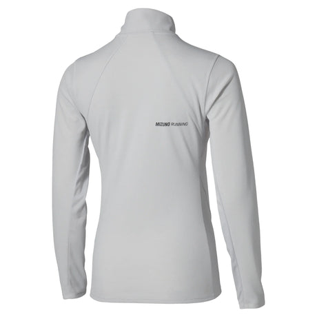Mizuno Thermal Charge chandail demi-zip à manches longues de course à pied pour femme, coloris Cloudscape — vue 2