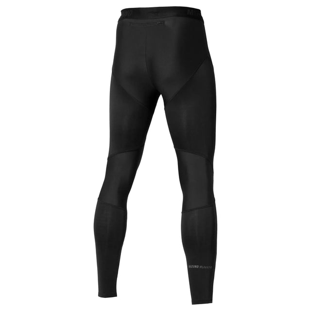Mizuno Thermal Charge collant de course à pied pour homme, coloris Noir — vue 2