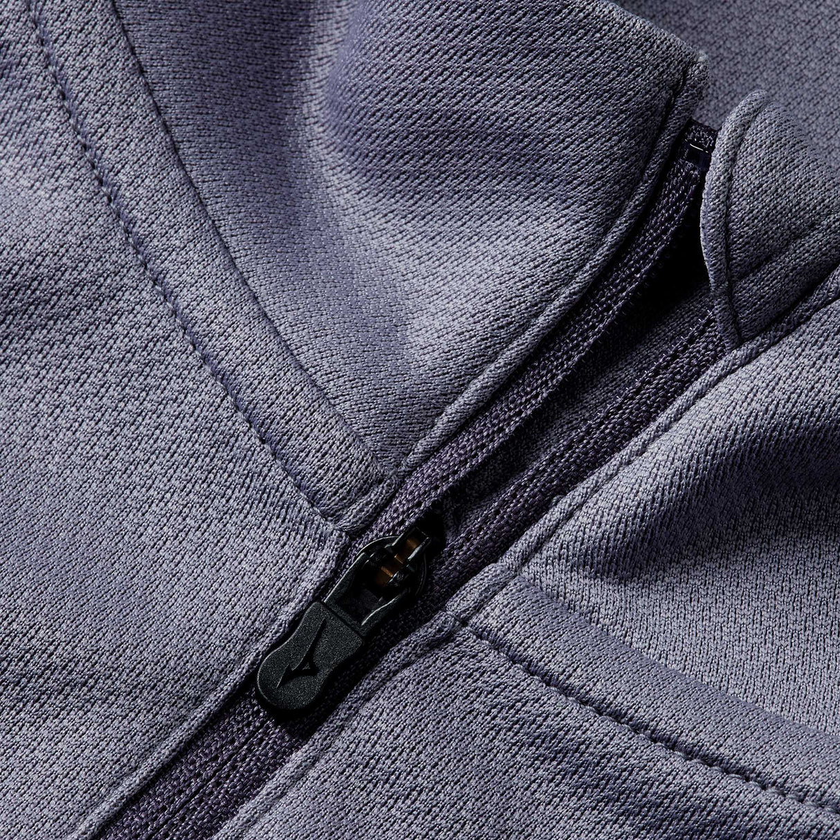 Haut demi-zip à manches longues Mizuno Tech Thermal Charge BT pour femme details - Quicksilver