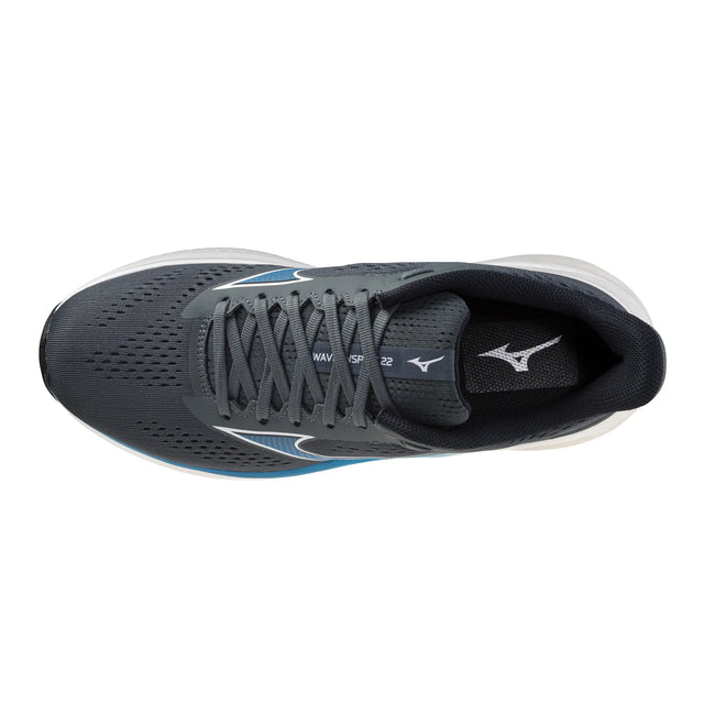 Mizuno Wave Inspire 22 Men's Running Shoes - Dark Slate / Blue Jewel