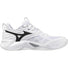 Mizuno Wave Momentum 4 Pro chaussures de volleyball unisexes - Blanc / Noir