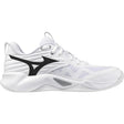 Mizuno Wave Momentum 4 Pro chaussures de volleyball unisexes - Blanc / Noir