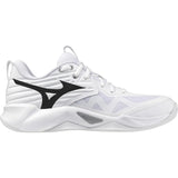 Mizuno Wave Momentum 4 Pro chaussures de volleyball unisexes - Blanc / Noir