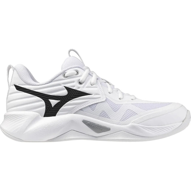 Mizuno Wave Momentum 4 Pro chaussures de volleyball unisexes - Blanc / Noir