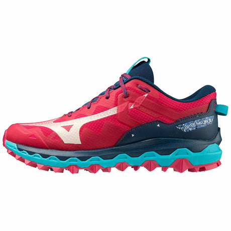 Mizuno Wave Mujin 9 chaussure de course à pied en sentier femme - Jazzy / Blue Opal