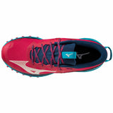 Mizuno Wave Mujin 9 chaussure de course à pied en sentier femme - Jazzy / Blue Opal