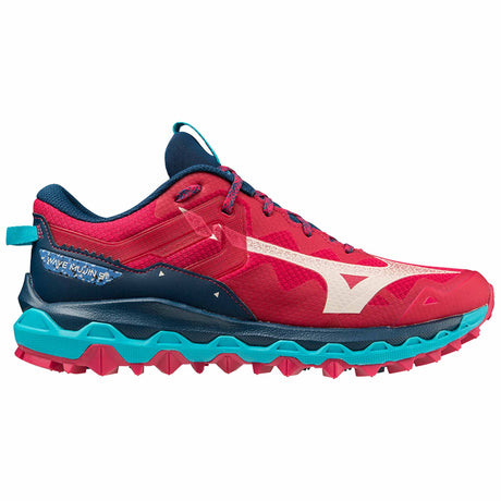 Mizuno Wave Mujin 9 chaussure de course à pied en sentier femme - Jazzy / Blue Opal