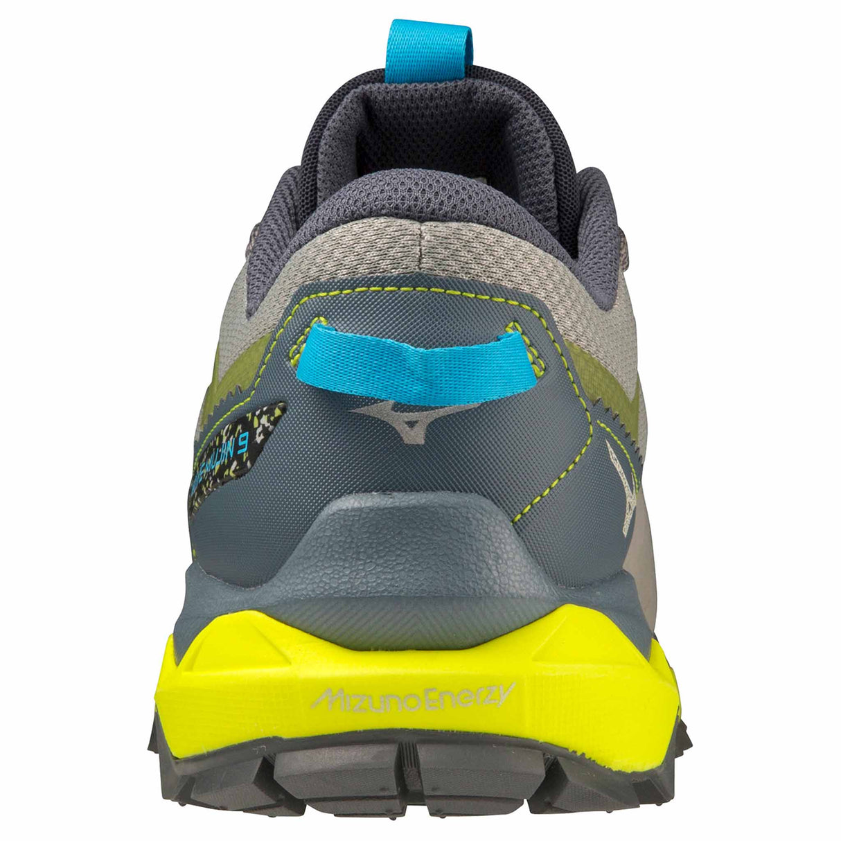 Mizuno Wave Mujin 9 chaussure de course à pied en sentier homme - Ghost Grey / Ombre Blue