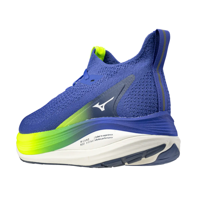 Mizuno Mizuno Wave Neo Vista 2 chaussures de course à pied pour homme - Dazzling Blue / White