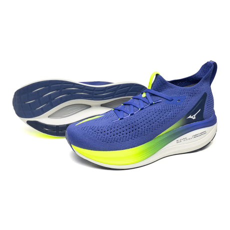 Mizuno Mizuno Wave Neo Vista 2 chaussures de course à pied pour homme - Dazzling Blue / White