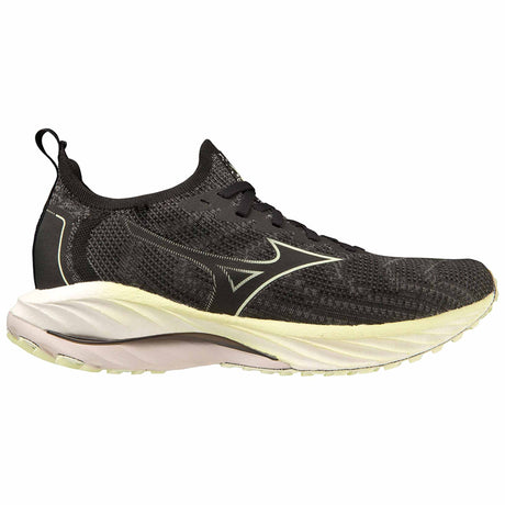 Mizuno Wave Neo Wind chaussures de course à pied pour femme - Undyed Black / Starlight