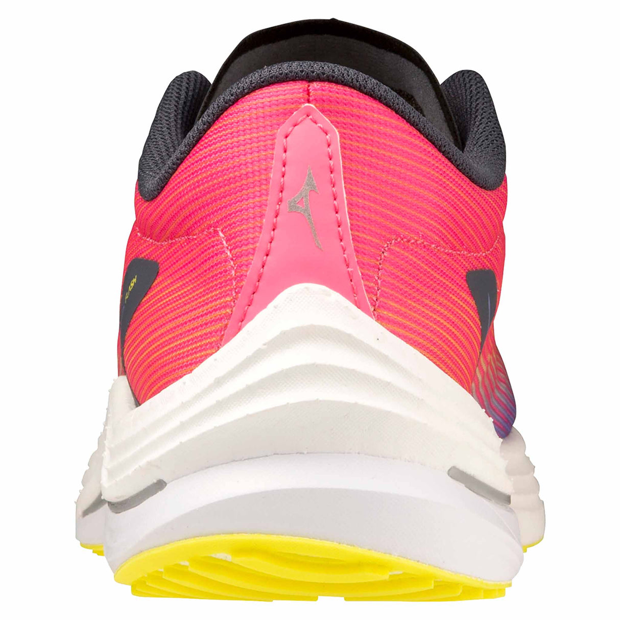 Mizuno Wave Rebellion Flash chaussures de course à pied femme - High-Vis Pink / Ombre Blue