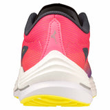 Mizuno Wave Rebellion Flash chaussures de course à pied femme - High-Vis Pink / Ombre Blue