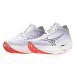 Mizuno Wave Rebellion Pro 2 souliers de course homme paire - White / Harbor Mist